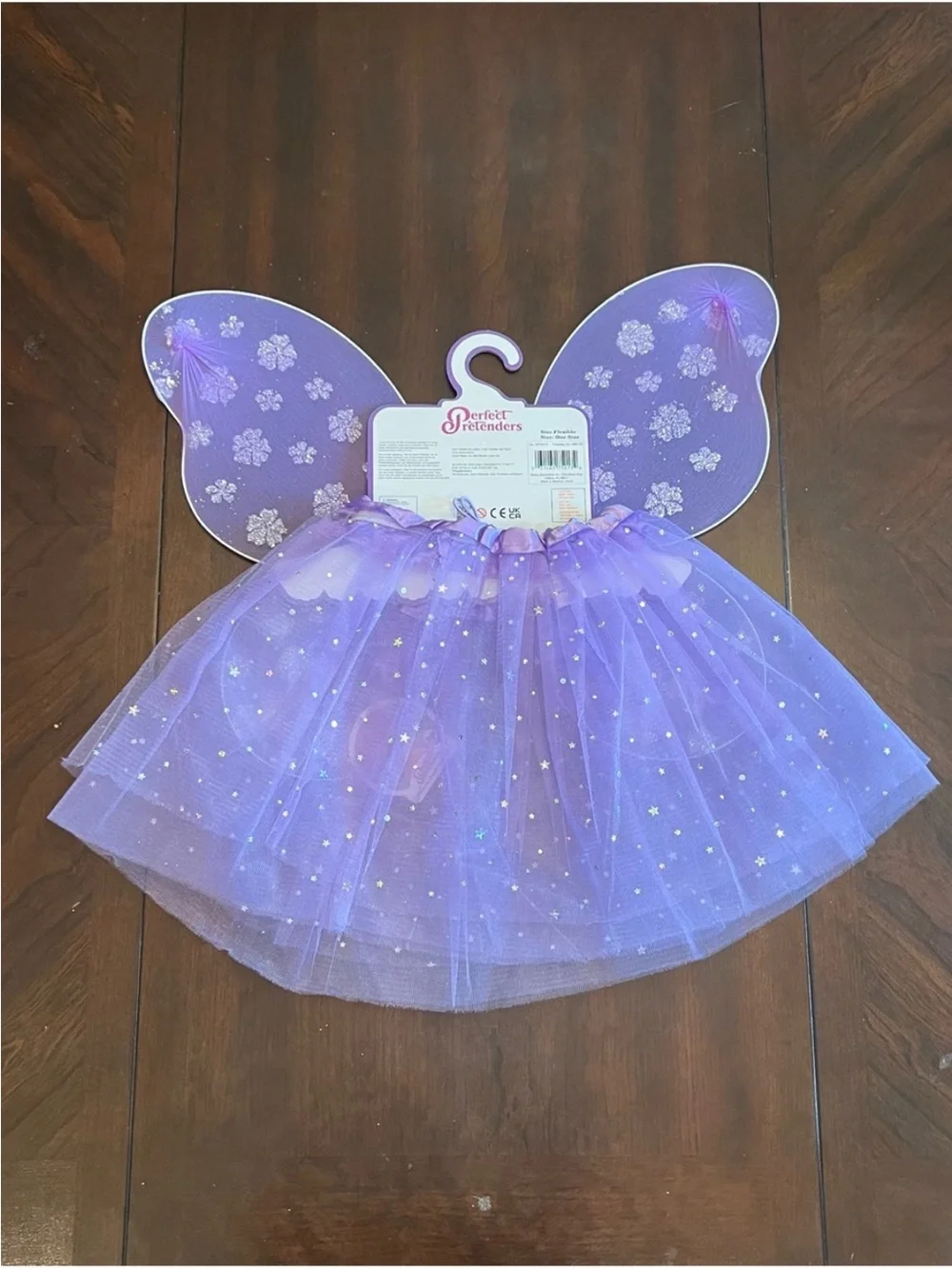 Misco Kids Perfect Pretender Dress-Up Butterfly Fairy Wings Costume-NWT